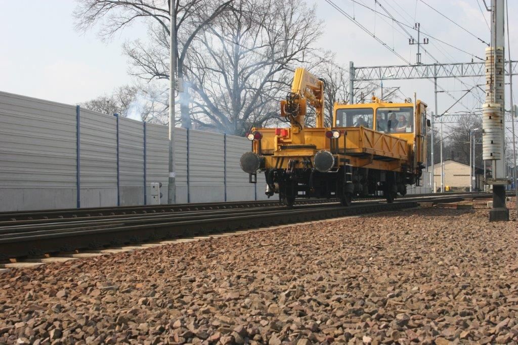 Ekrany akustyczne linia kolejowa E30 Zgorzelec - Legnica