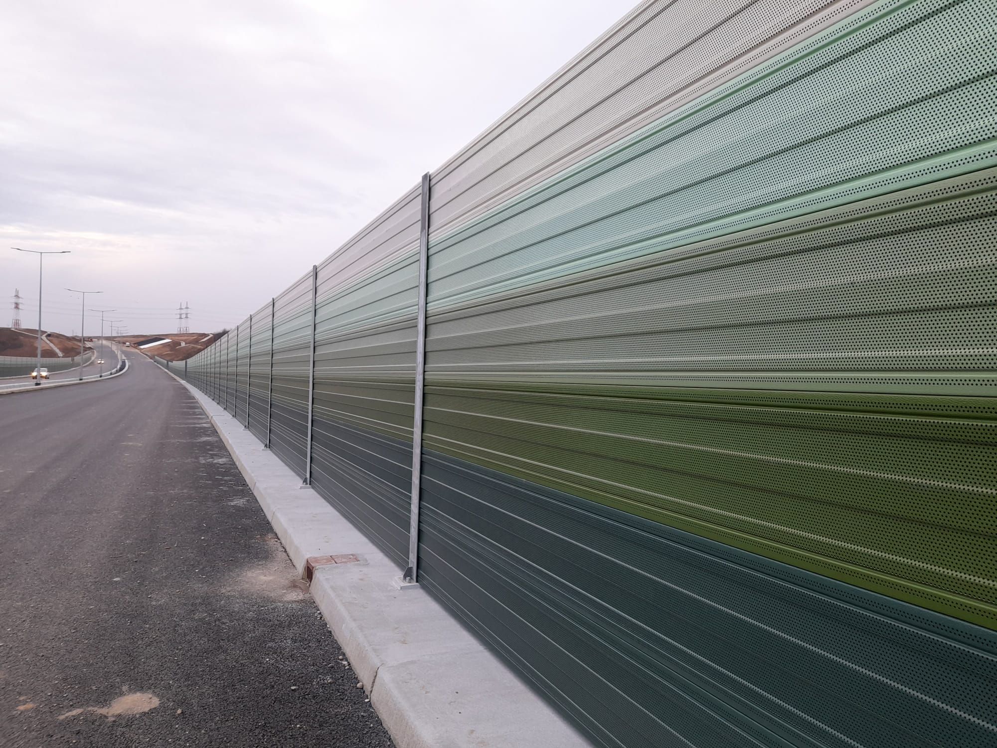 Ekrany akustyczne Autostrada A1 Craiova