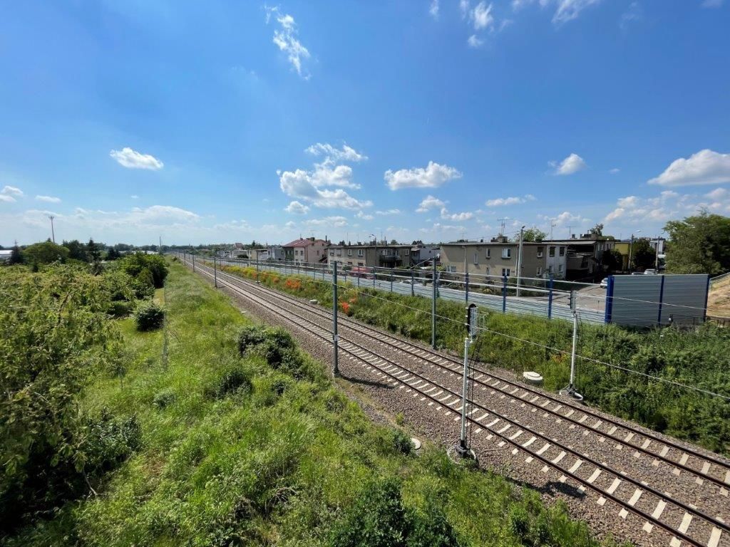 Ekrany akustyczne linia kolejowa E59