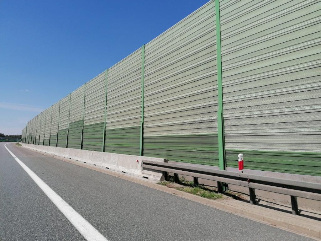 Ekrany akustyczne Autostrada Wolności A2