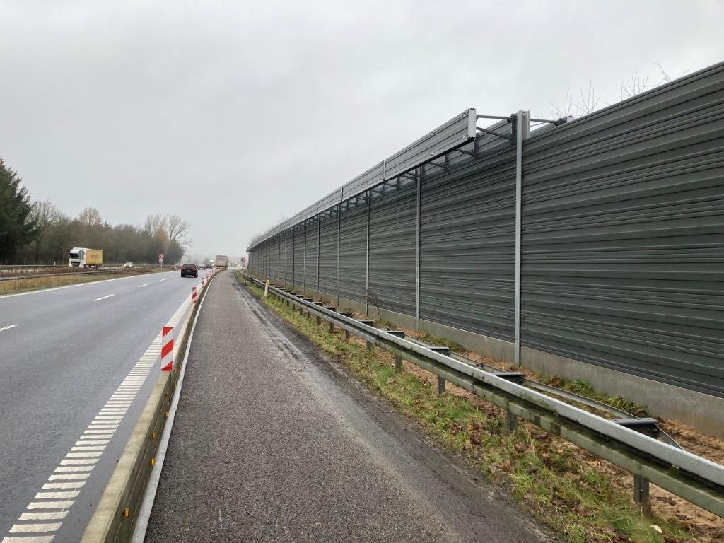 Ekrany akustyczne Tapsøre E45
