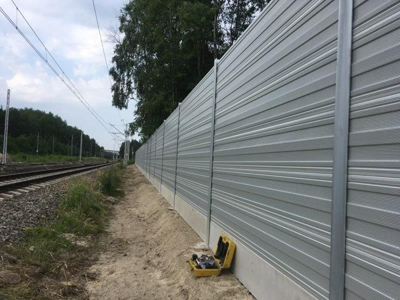 Ekrany akustyczne linia kolejowa E30 Kędzierzyn Koźle – Opole Zachodnie