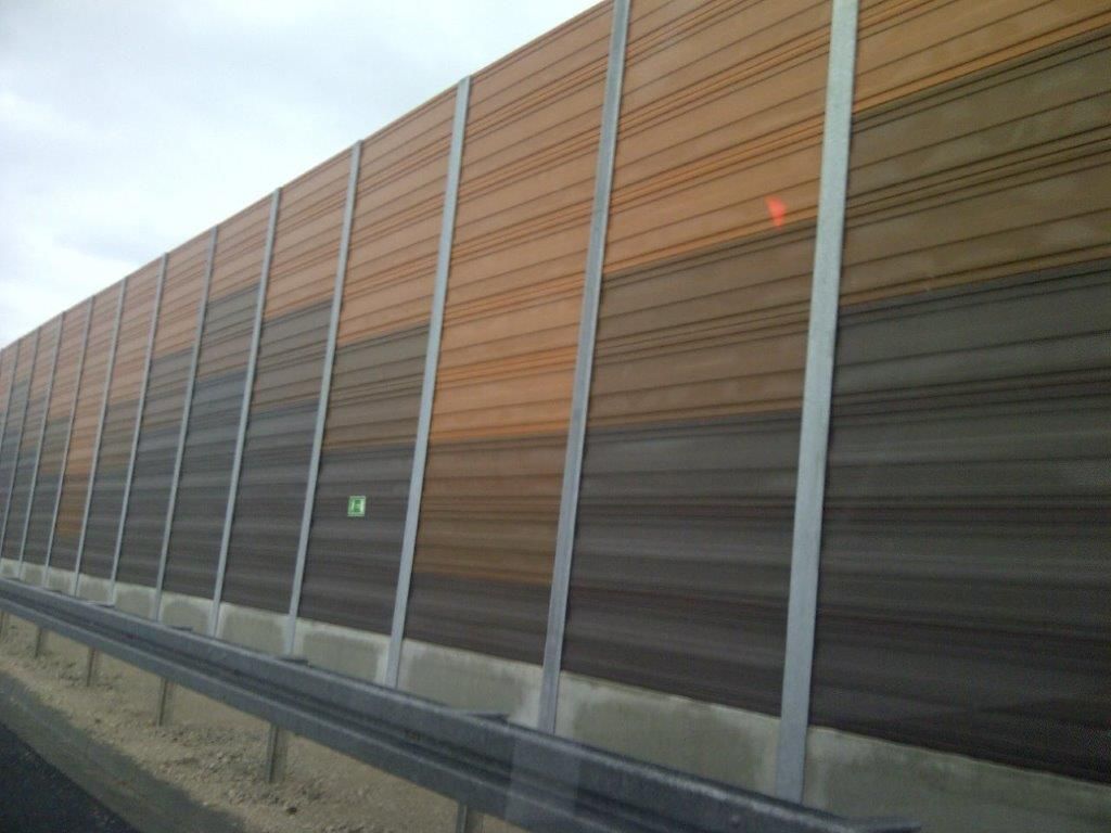 Ekrany Akustyczne A1 Autostrada Bursztynowa Łódź - Kutno