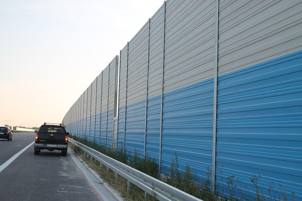 Ekrany akustyczne Autostrada Wolności A2 Łódź - Warszawa