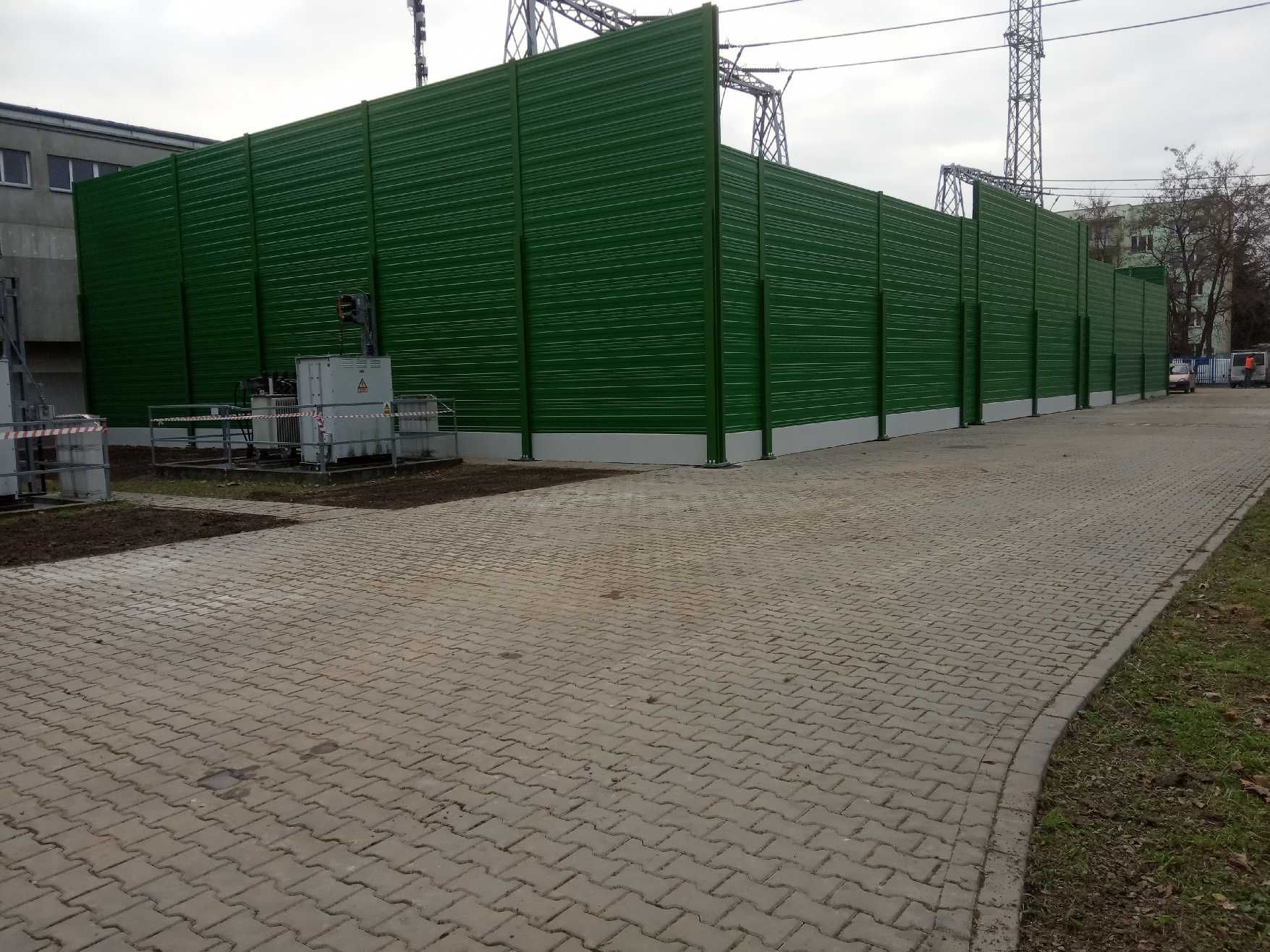 Obudowa akustyczna stacji transformatorowej