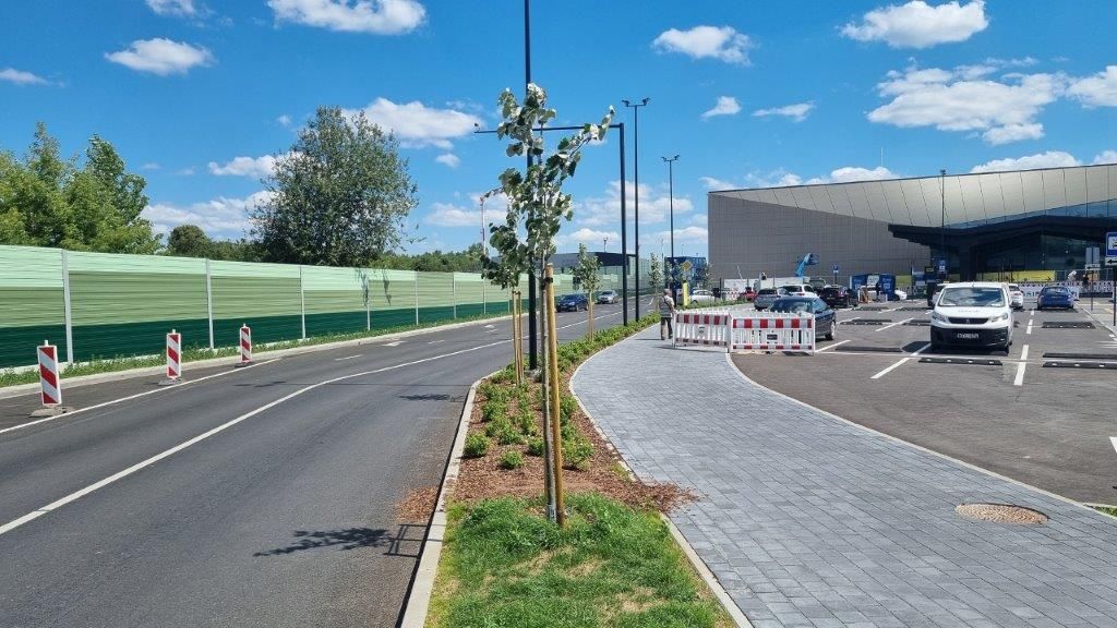 Vilnius Airport VIP terminal - ekran akustyczny