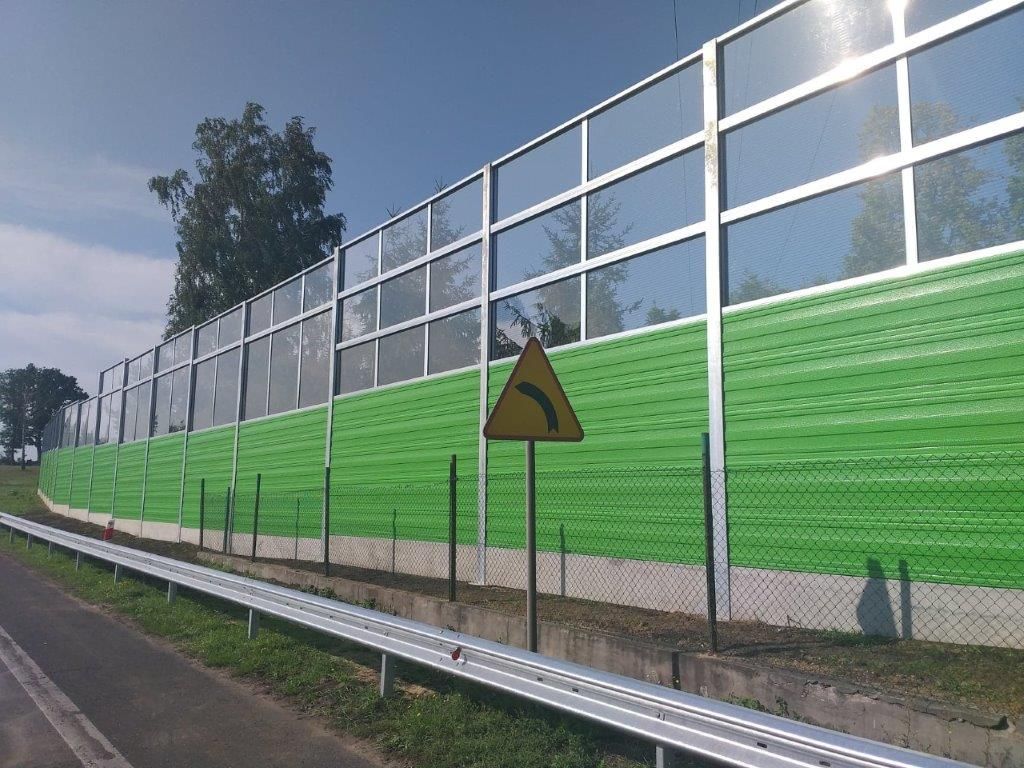 Ekrany akustyczne DK 1 Wrzosowa