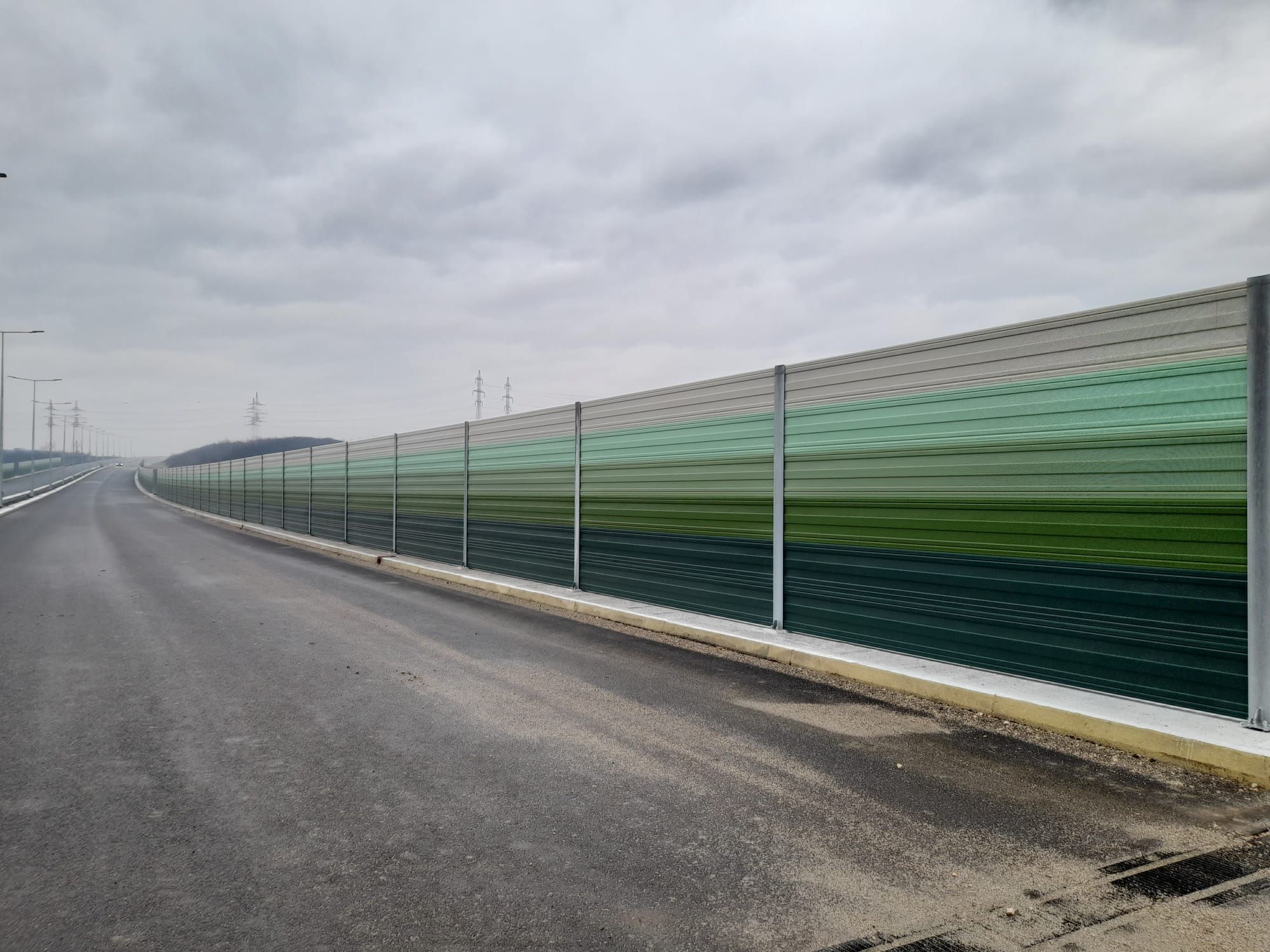Ekrany akustyczne Autostrada A1 Craiova