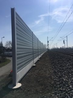 Ekrany akustyczne linia kolejowa E30 Kędzierzyn Koźle – Opole