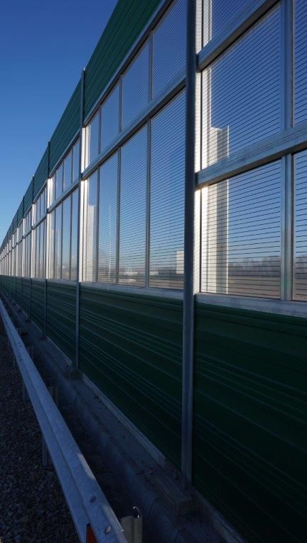 Ekrany akustyczne autostrada A5 Via Baltica