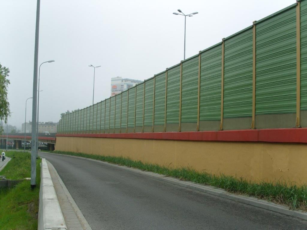 Ekrany akustyczne Trasa Kwiatkowskiego Gdynia