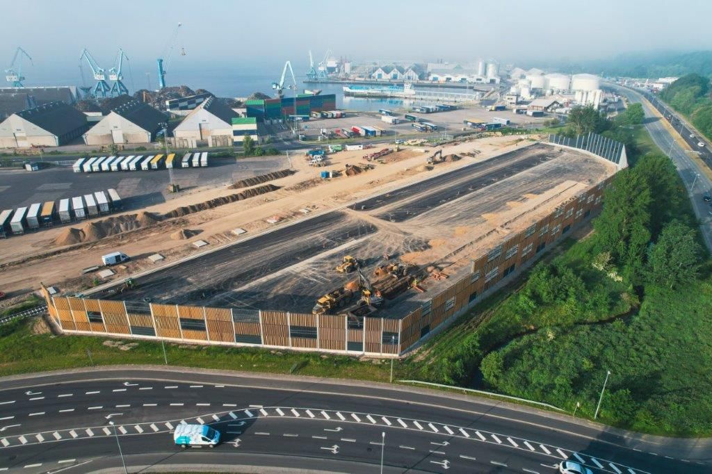 Ekrany akustyczne Port of Fredericia
