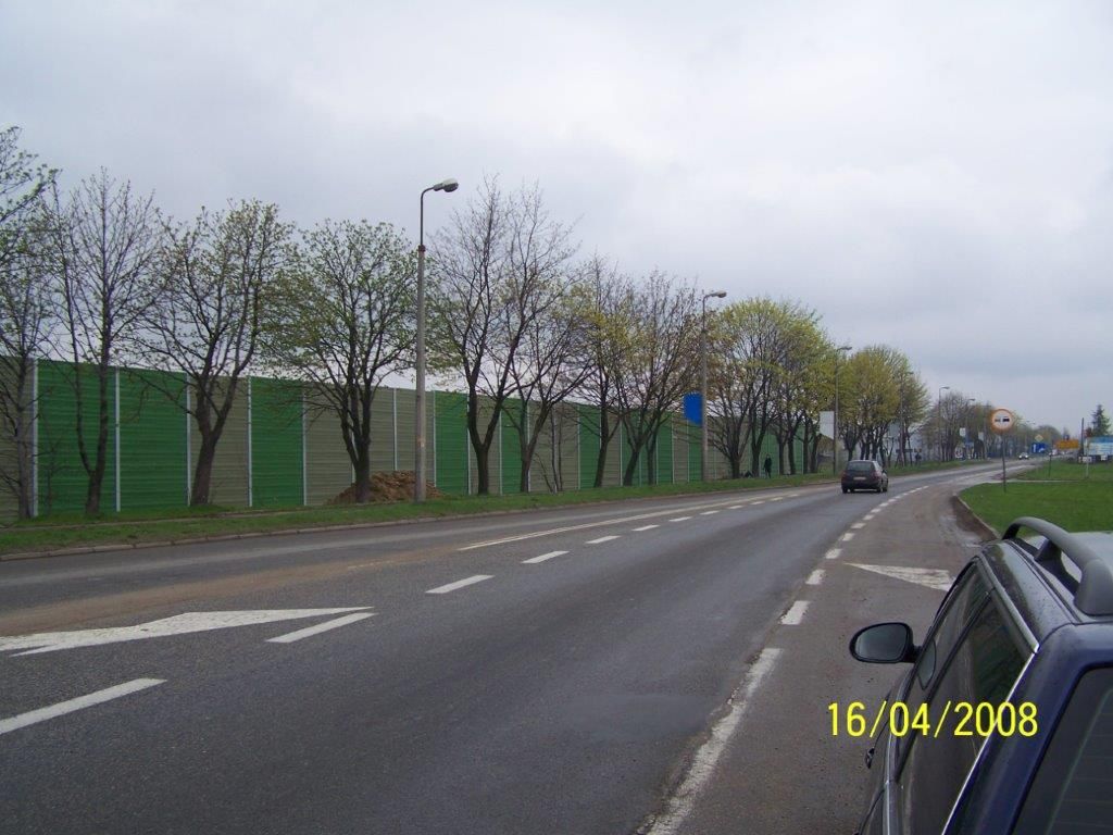 Ogrodzenie akustyczne Kompania Piwowarska Browar Tychy