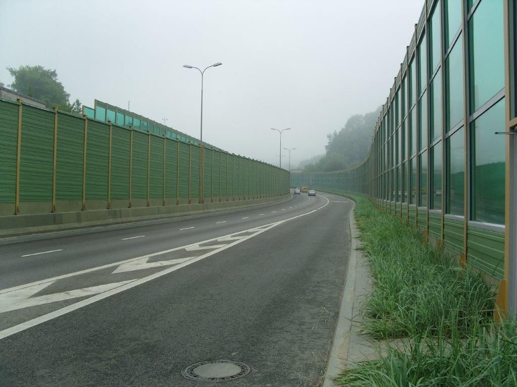 Ekrany akustyczne Trasa Kwiatkowskiego Gdynia
