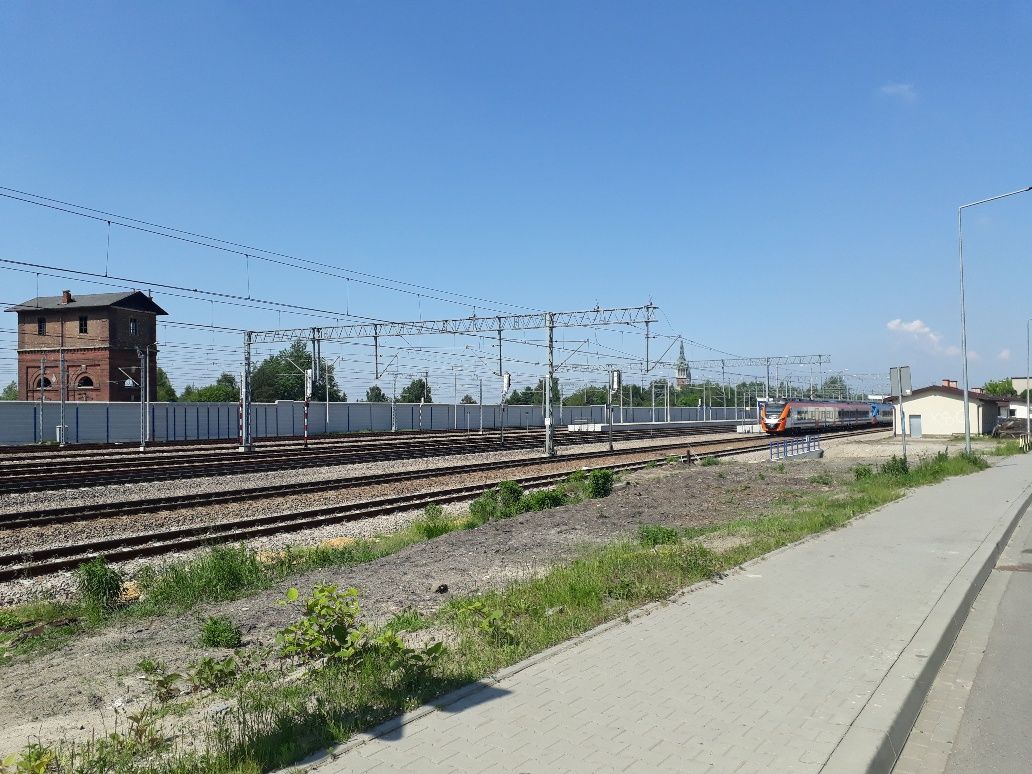 Ekrany akustyczne linia kolejowa E30