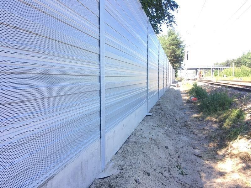 Ekrany akustyczne linia kolejowa E30 Kędzierzyn Koźle – Opole Zachodnie