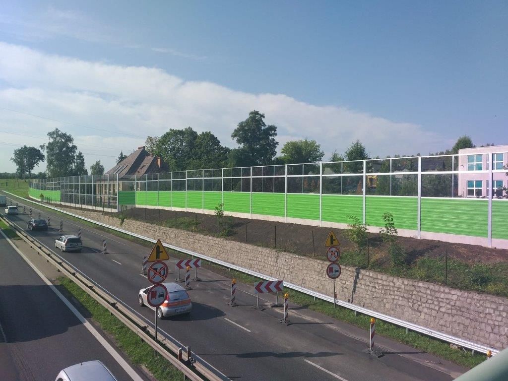 Ekrany akustyczne DK 1 Wrzosowa