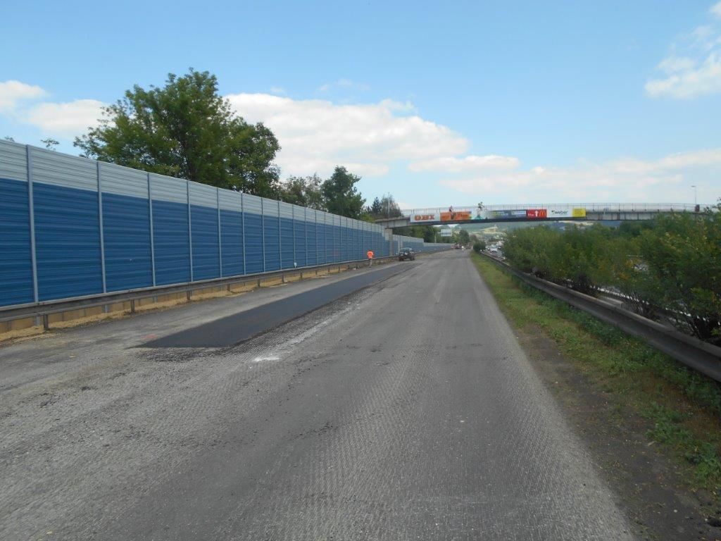 Ekrany akustyczne autostrada D5 Králův Dvůr