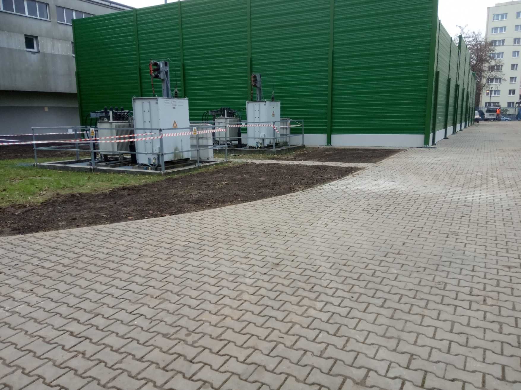 Obudowa akustyczna stacji transformatorowej