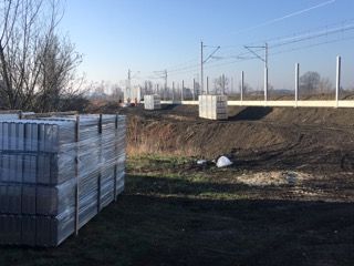 Ekrany akustyczne linia kolejowa E30 Kędzierzyn Koźle – Opole