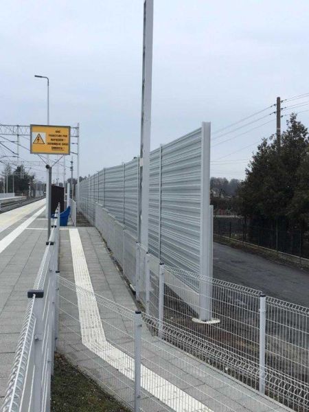 Ekrany akustyczne linia kolejowa E30 Kędzierzyn Koźle – Opole Zachodnie