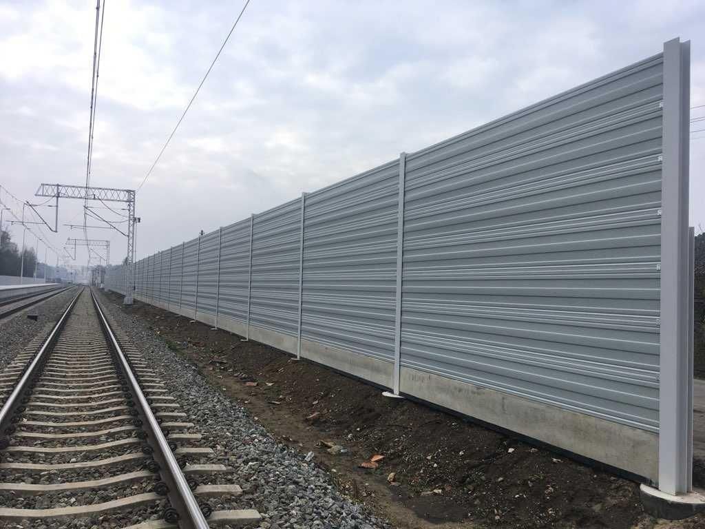 Ekrany akustyczne linia kolejowa E30 Kędzierzyn Koźle – Opole Zachodnie