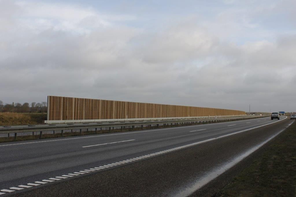 Ekrany akustyczne Silkeborgmotorvejen, Funder