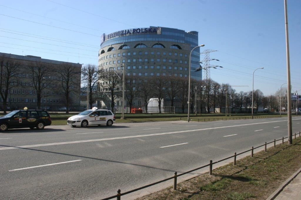 Obudowa akustyczna na dachu Telewizja Polska