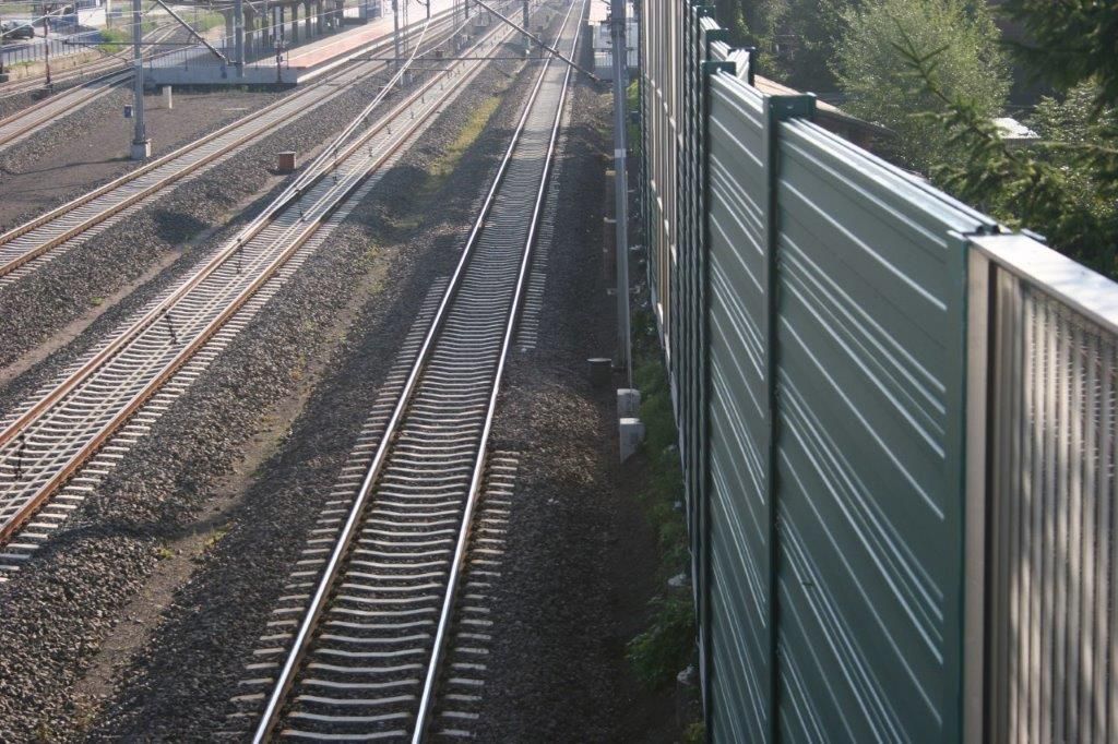 Ekrany akustyczne linia kolejowa E65 Malbork - Gdynia