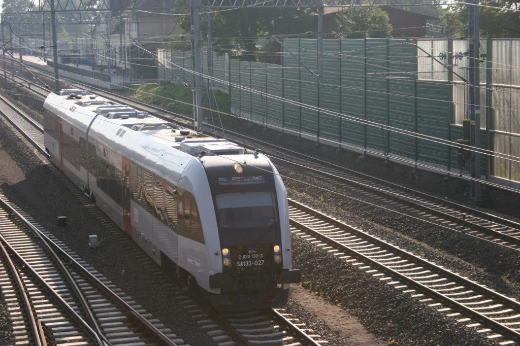 Ekrany akustyczne linia kolejowa E65 Malbork - Gdynia