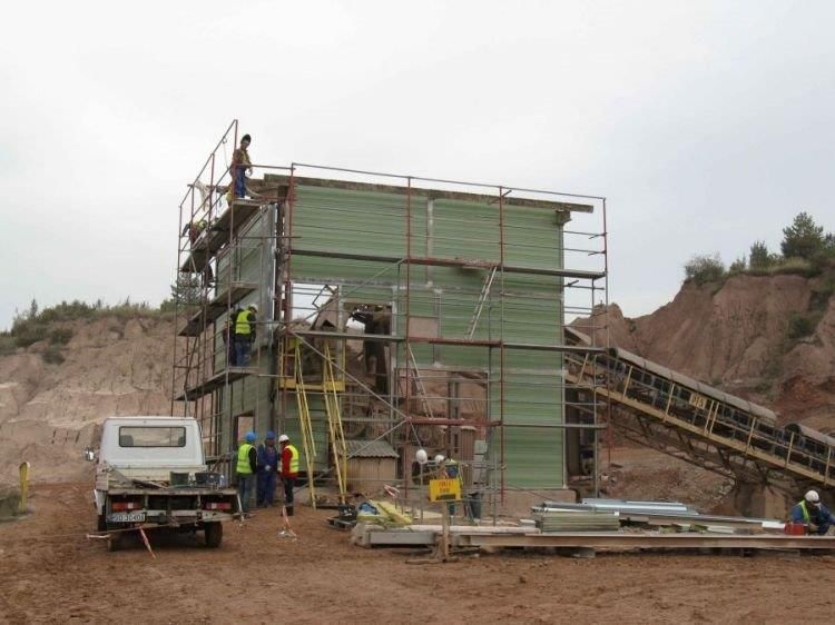 Obudowy akustyczne maszyn Świętokrzyskie Kopalnie Surowców Mineralnych