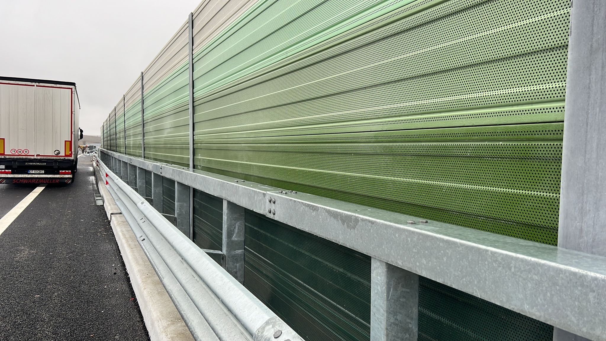 Ekrany akustyczne Autostrada A1 Craiova