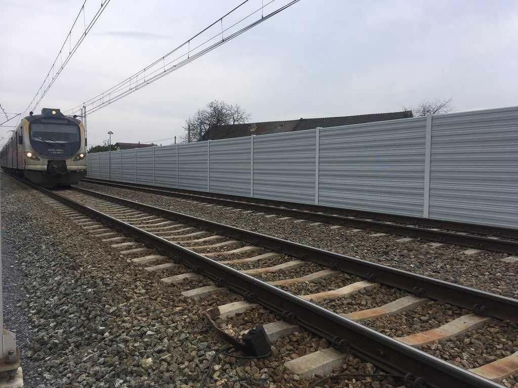Ekrany akustyczne linia kolejowa E30 Kędzierzyn Koźle – Opole Zachodnie