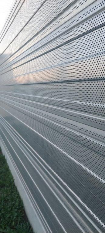 Ogrodzenie akustyczne Panattoni Park - centrum logistyczne Konstantynów Łódzki