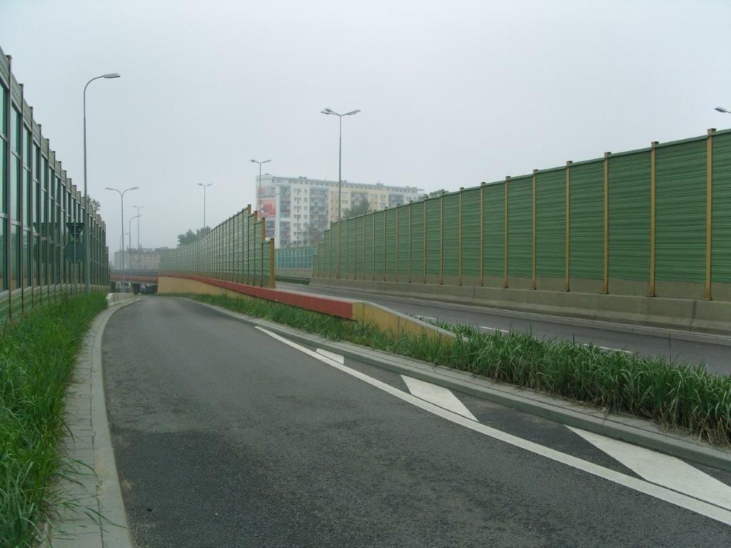 Ekrany akustyczne Trasa Kwiatkowskiego Gdynia