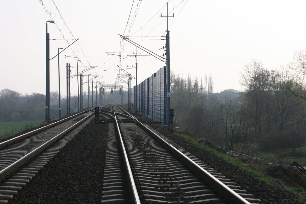 Ekrany akustyczne linia kolejowa E30 Zgorzelec - Legnica