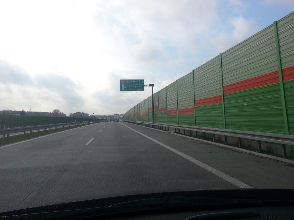 Ekrany akustyczne S8 Piotrków Trybunalski -Rawa Mazowiecka