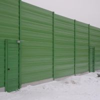 Ogrodzenie akustyczne stacja biomasy