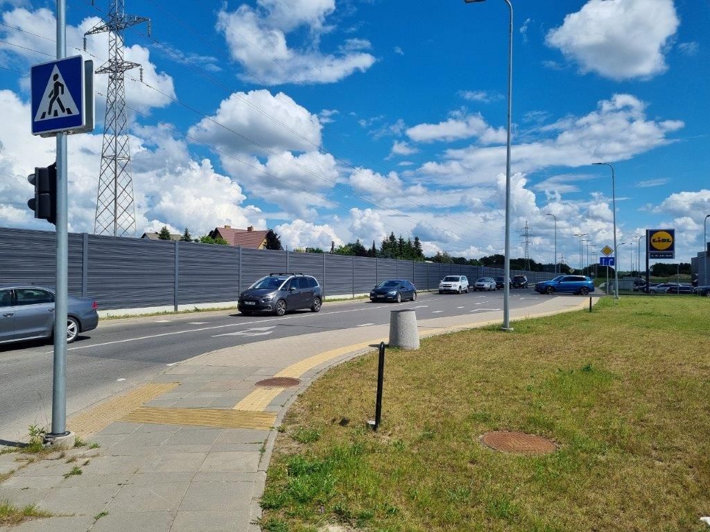 Ogrodzenie akustyczne Lidl Litwa Kaunas