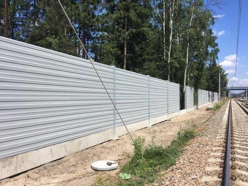 Ekrany akustyczne linia kolejowa E30 Kędzierzyn Koźle – Opole Zachodnie