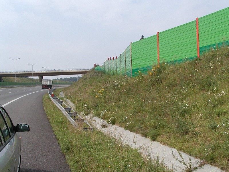Ekrany akustyczne Autostrada A4