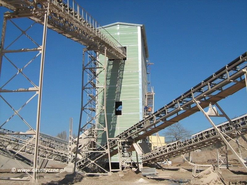 Obudowy akustyczne maszyn Świętokrzyskie Kopalnie Surowców Mineralnych