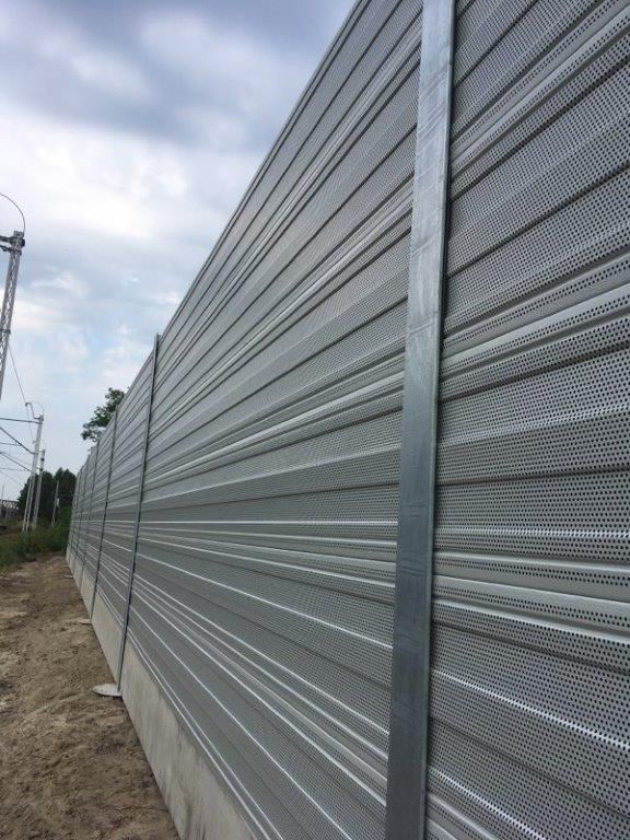 Ekrany akustyczne linia kolejowa E30 Kędzierzyn Koźle – Opole Zachodnie