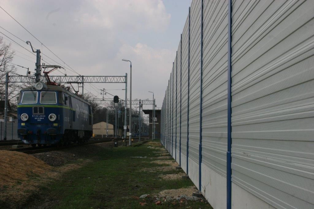 Ekrany akustyczne linia kolejowa E30 Zgorzelec - Legnica
