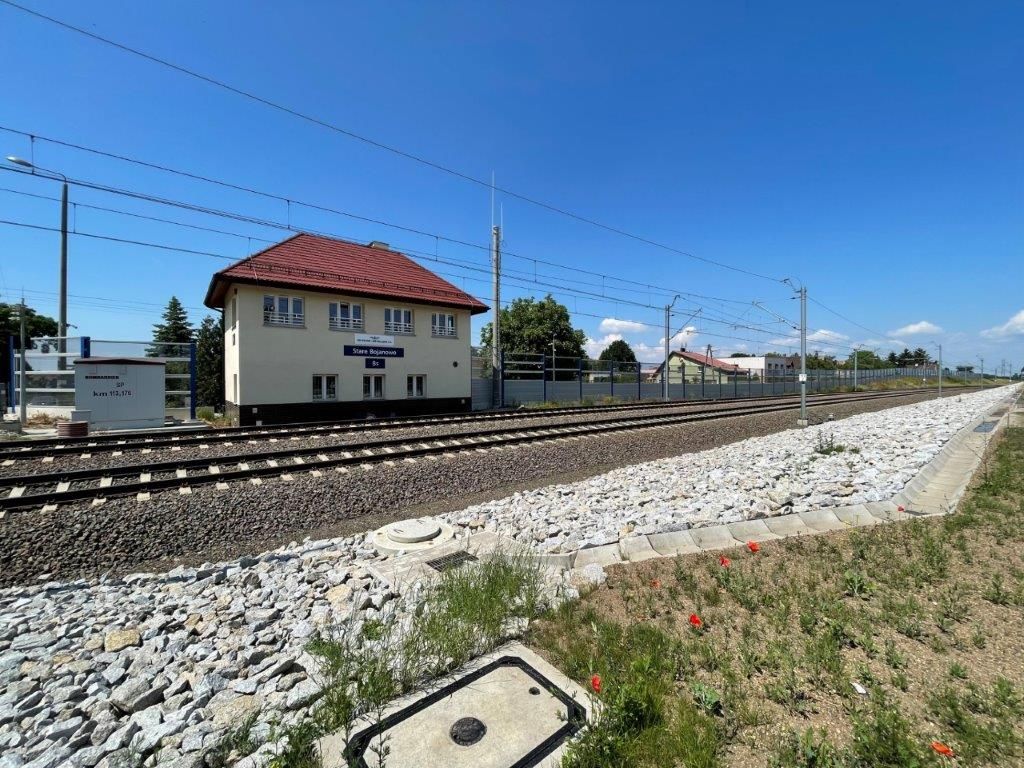 Ekrany akustyczne linia kolejowa E59