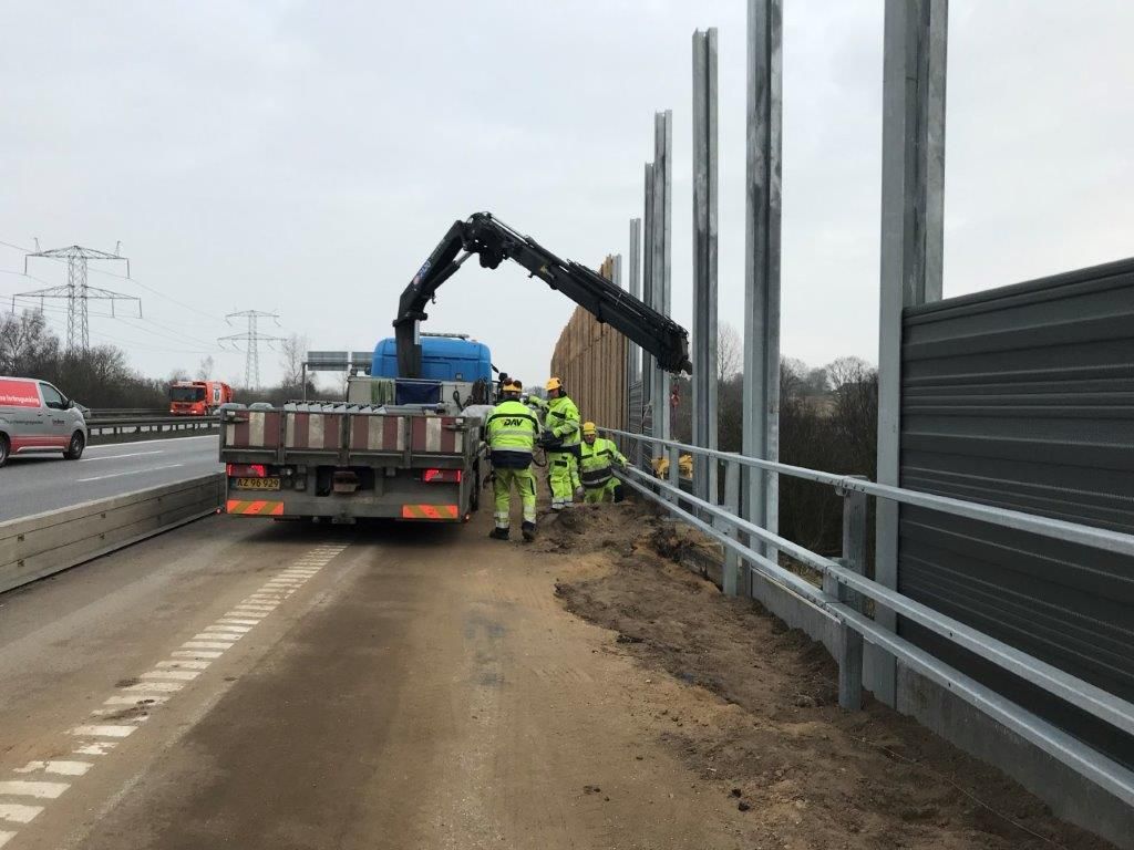 Ekrany akustyczne E20/E45, Kolding