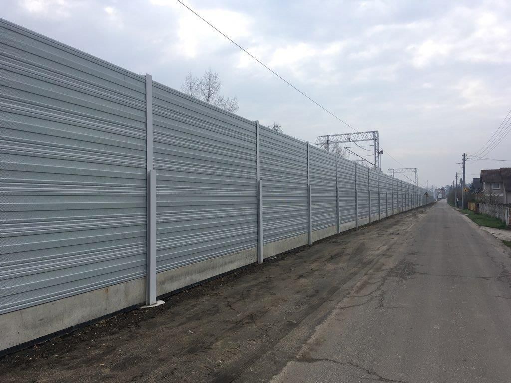Ekrany akustyczne linia kolejowa E30 Kędzierzyn Koźle – Opole Zachodnie