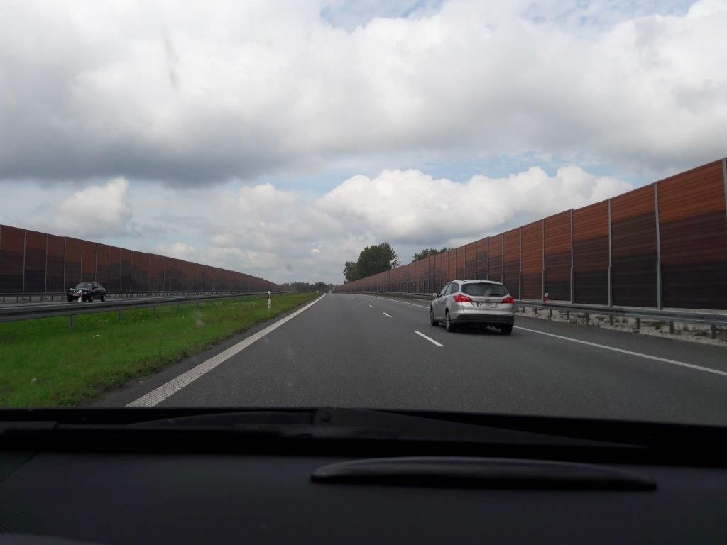 Ekrany Akustyczne A1 Autostrada Bursztynowa Łódź - Kutno