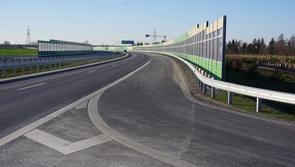 Ekrany akustyczne autostrada A5 Via Baltica