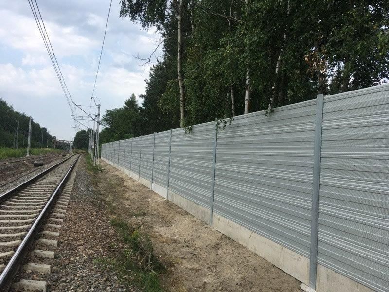 Ekrany akustyczne linia kolejowa E30 Kędzierzyn Koźle – Opole Zachodnie